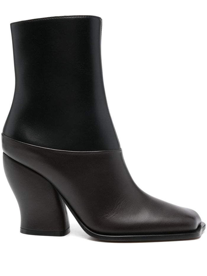Loewe Boots Black Calf Leather