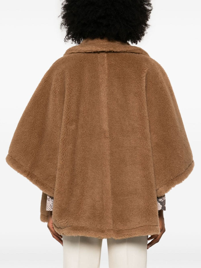 Max Mara Jackets Camel Alpaca Virgin Wool Silk