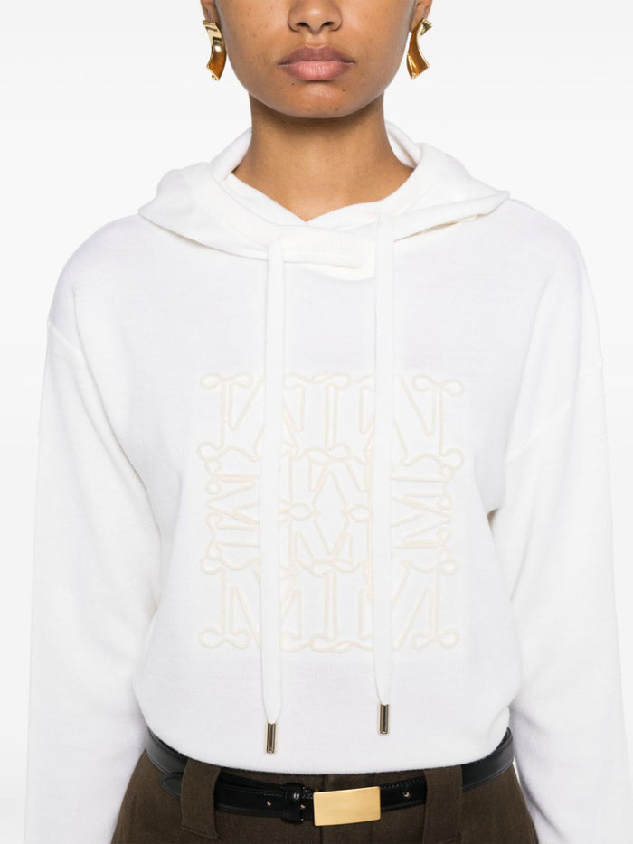 Max Mara Sweaters White Virgin Wool
