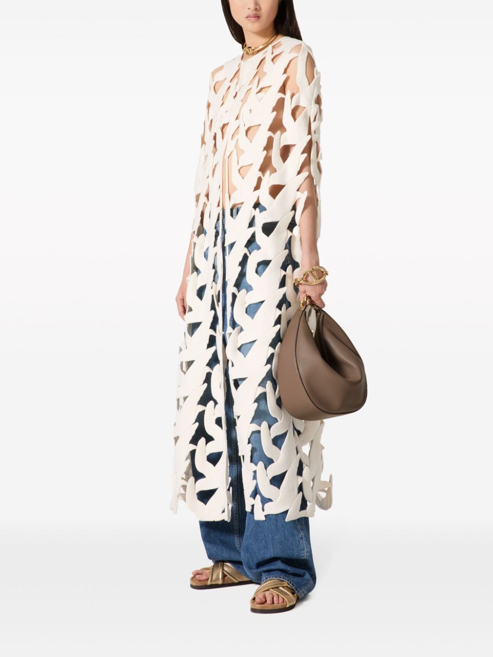 Valentino Garavani Bags Beige Outer: Suede