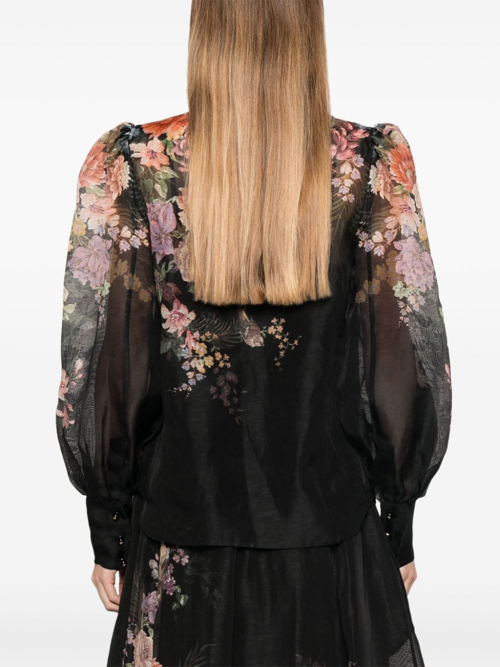 Zimmermann Shirts Black Lining: Elastane