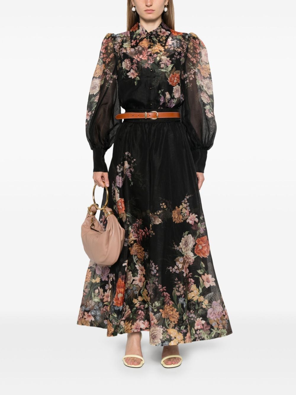 Zimmermann Shirts Black Lining: Elastane