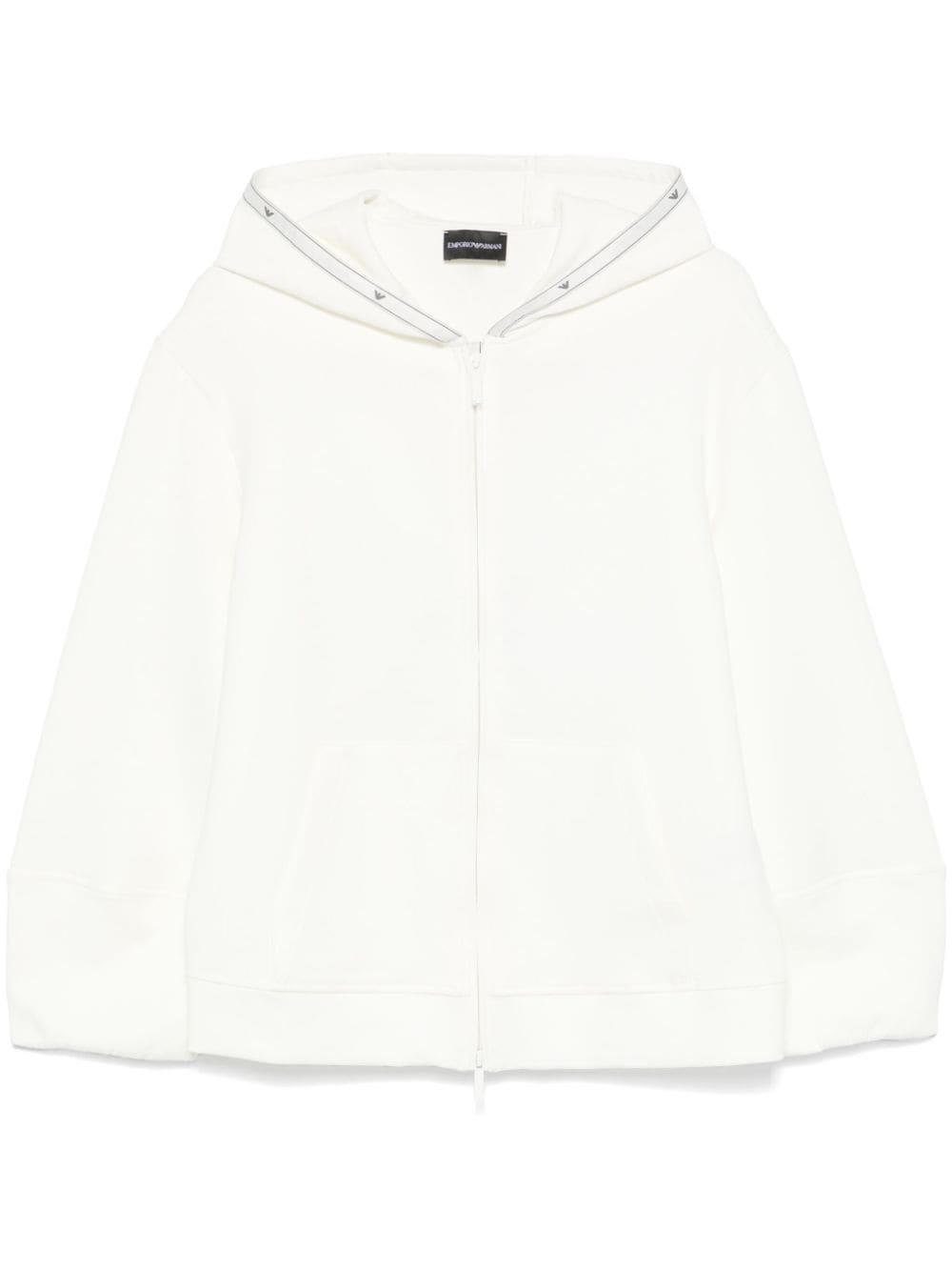Emporio Armani Sweaters Bianco Cotton Polyester Elastane