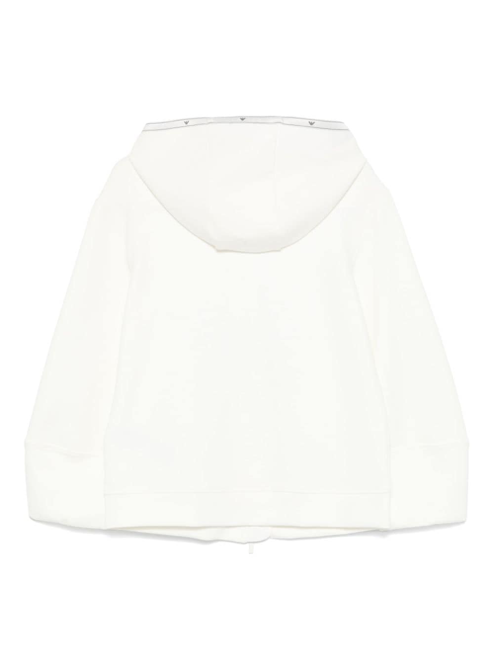 Emporio Armani Sweaters Bianco Cotton Polyester Elastane