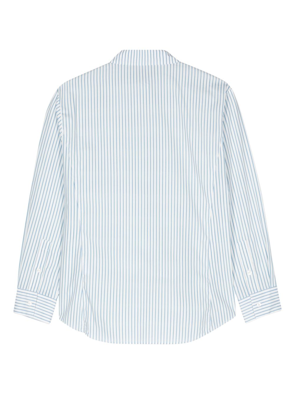 Emporio Armani Shirts Bianco Outer: Calf Leather