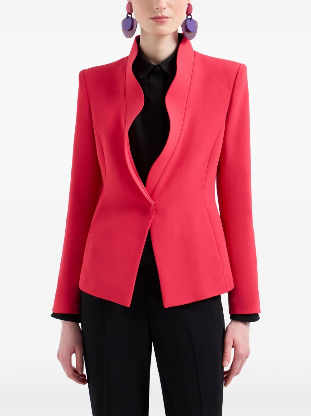 Emporio Armani Jackets Rosso Outer: Viscose