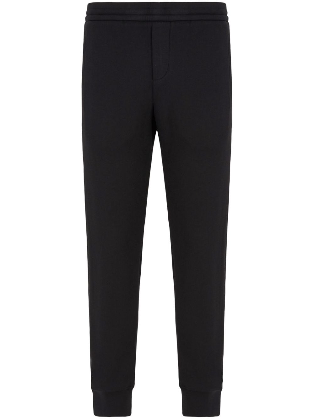 Emporio Armani Trousers Nero Cotton