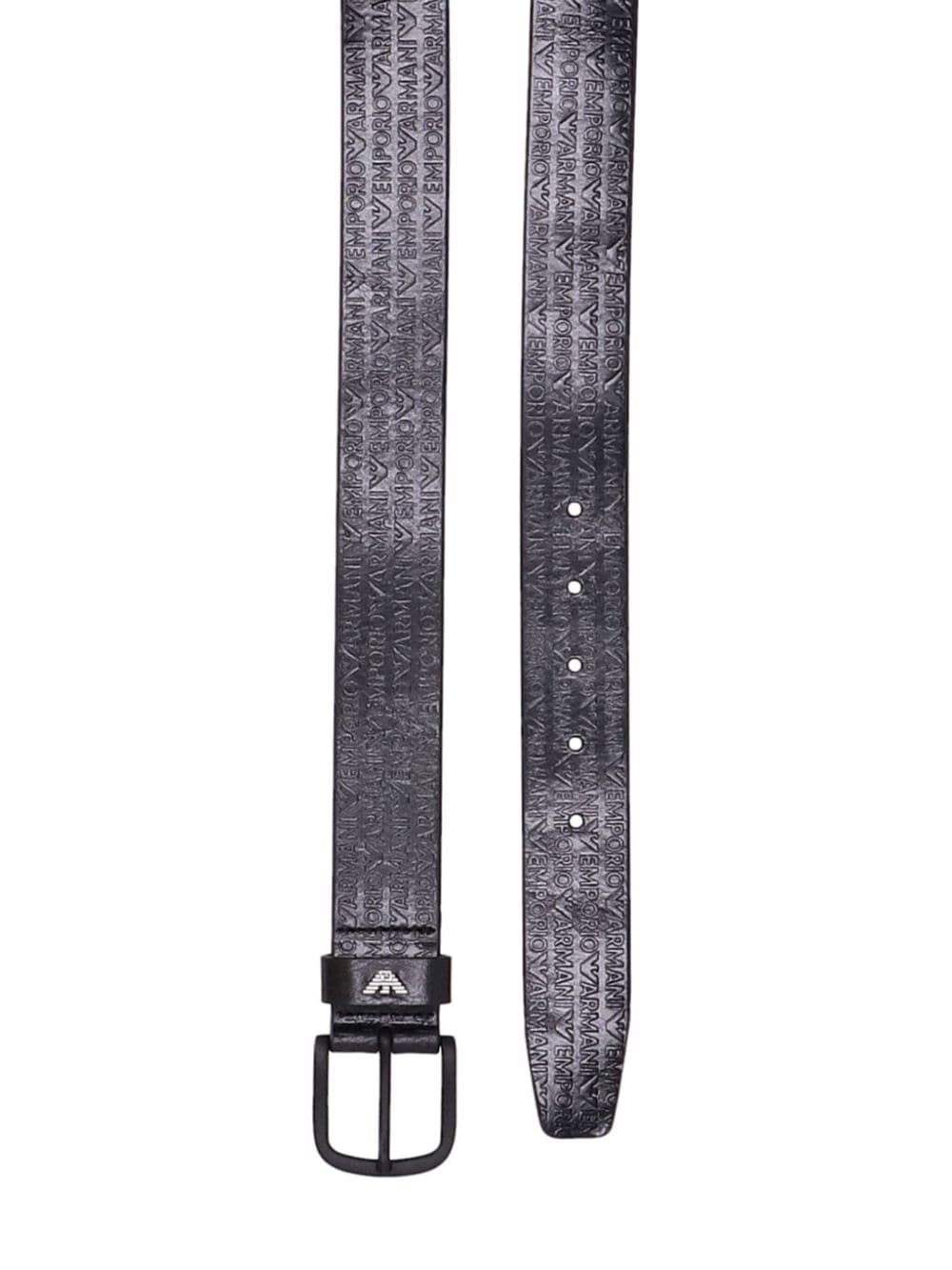 Emporio Armani Belts Nero Leather