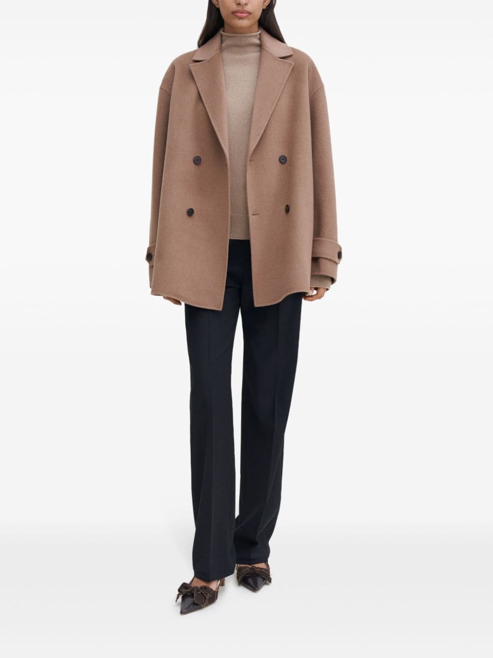 Filippa K Coats Kaki Wool
