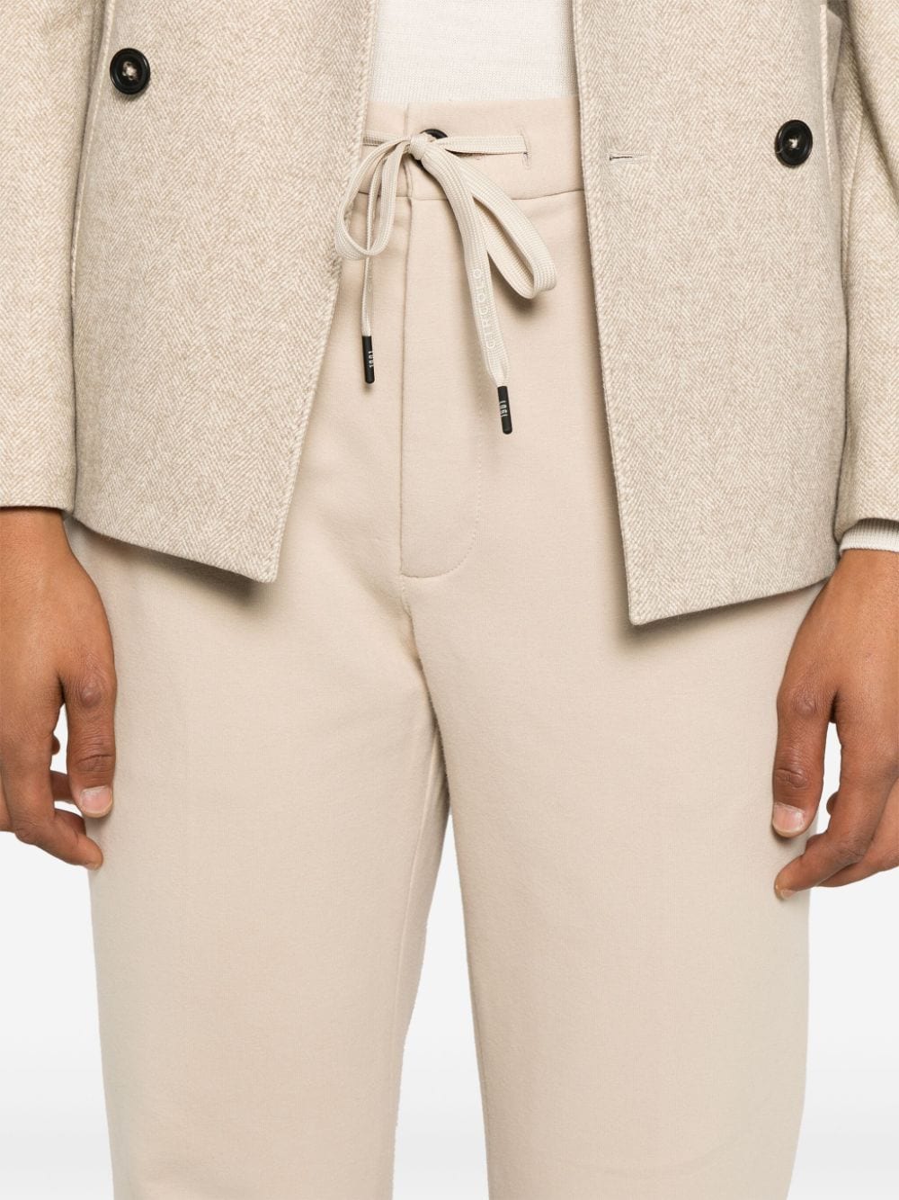 Circolo 1901 Trousers Beige Cotton Elastane