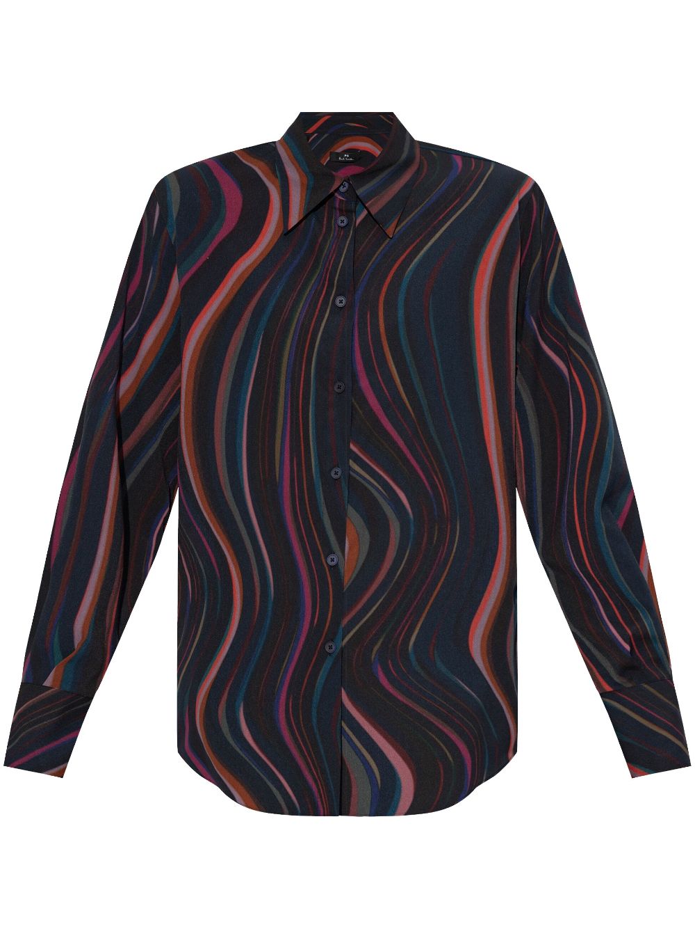 Paul Smith Shirts Blue Polyester