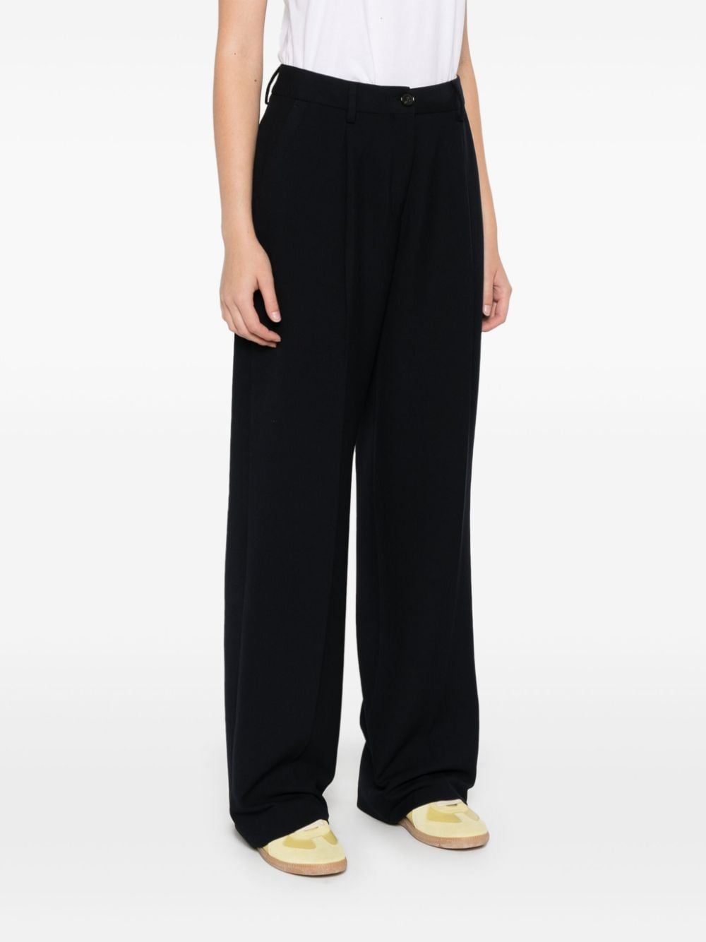 Paul Smith Trousers Black Polyester