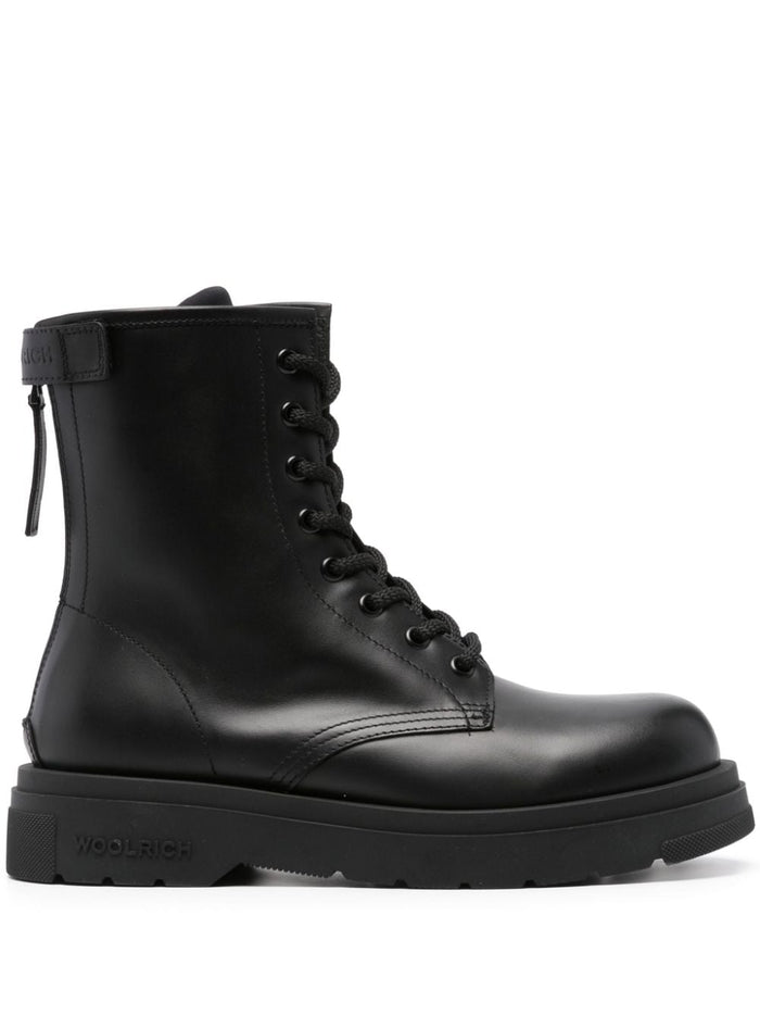 Woolrich Boots Black Leather 100 %