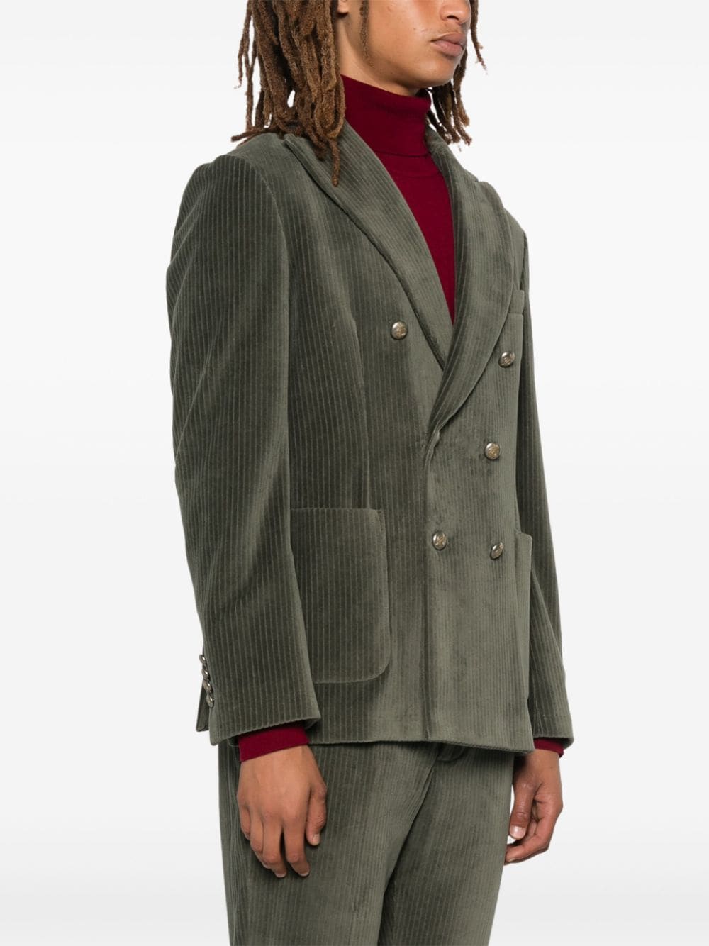 Circolo 1901 Jackets Verde Scuro Cotton Polyester