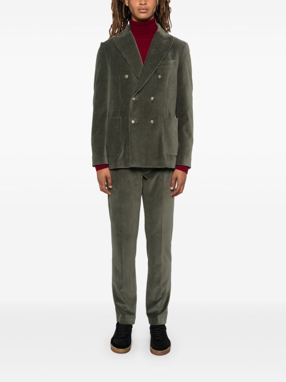 Circolo 1901 Jackets Verde Scuro Cotton Polyester