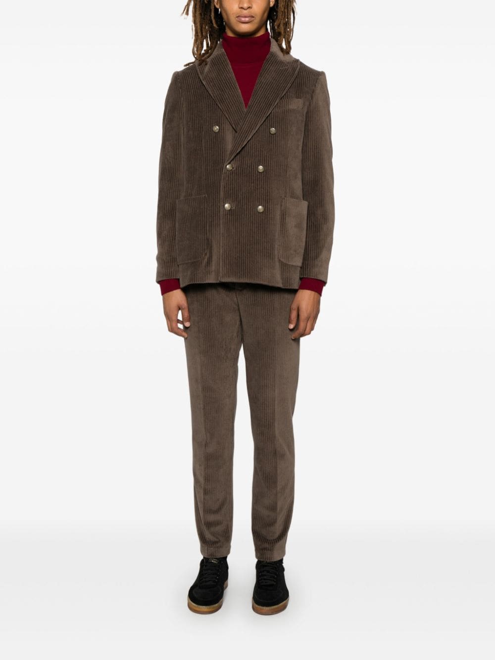 Circolo 1901 Jackets Brown Cotton Polyester