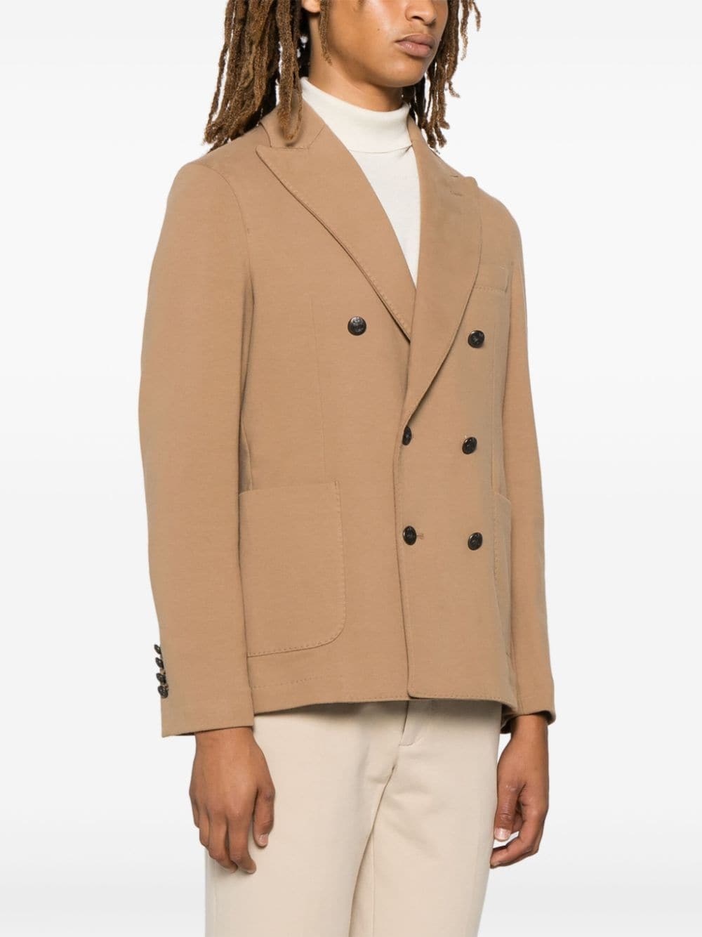 Circolo 1901 Jackets Camel Cotton Elastane