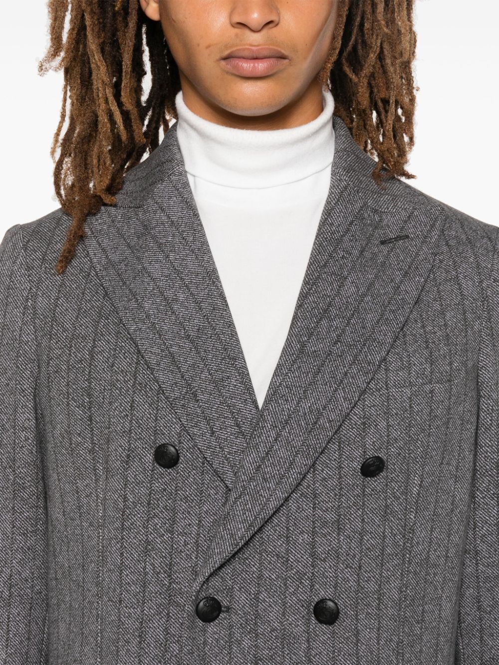 Circolo 1901 Jackets Grey Cotton Elastane