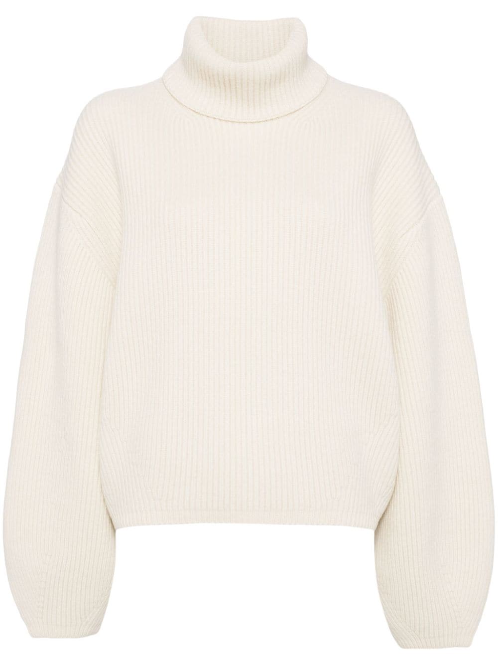Toteme Main Sweaters Beige Wool Polyamide