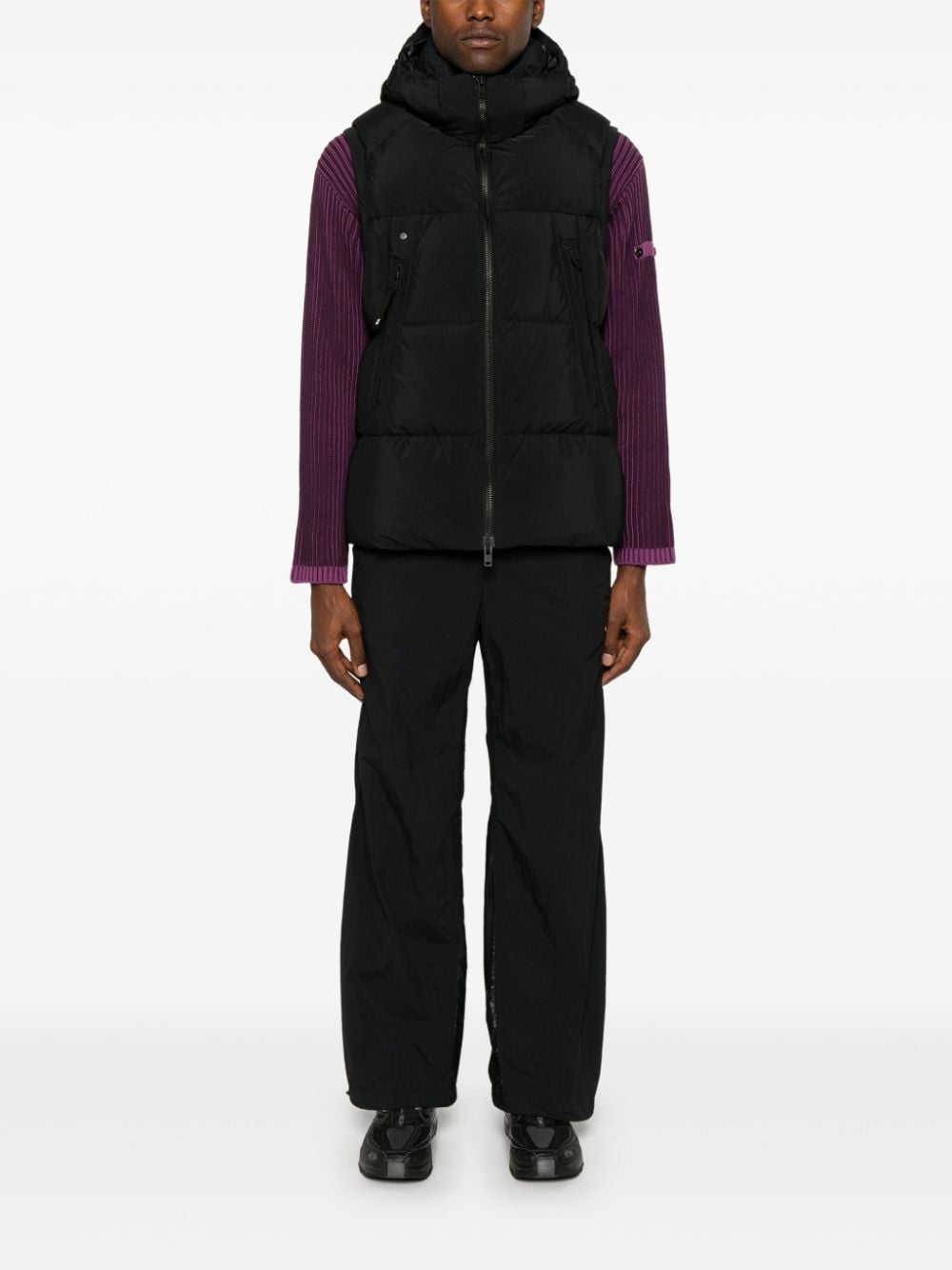 Y-3 Jackets Black Lining: Polyamide