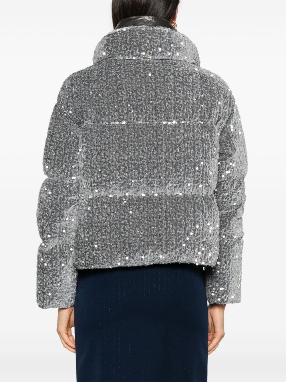 Herno Coats Grey Lining: Polyamide