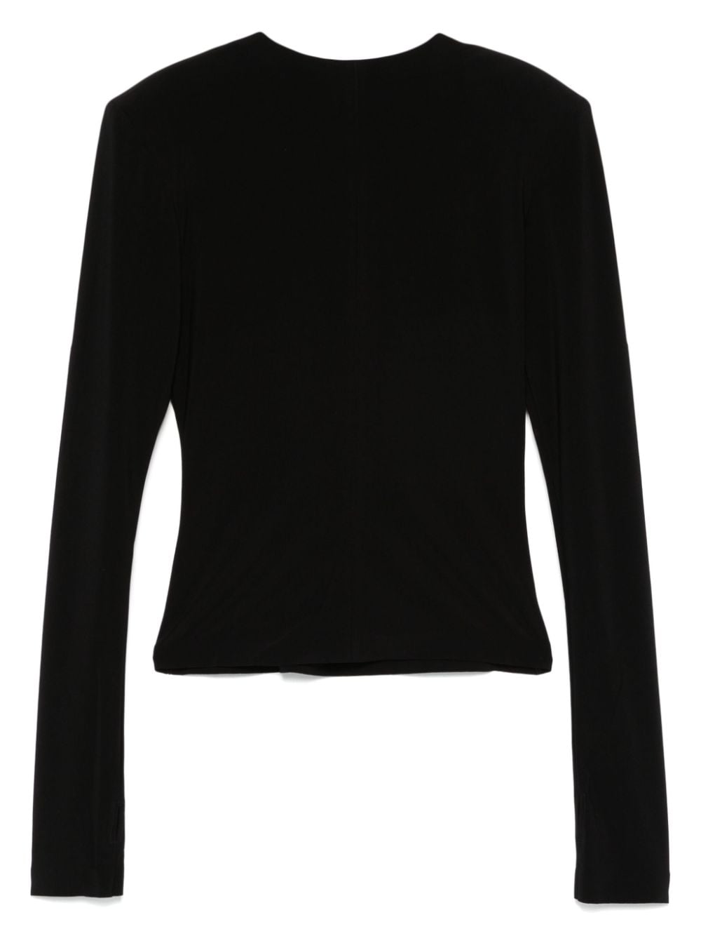 Norma Kamali Sweaters Black Polyester Spandex