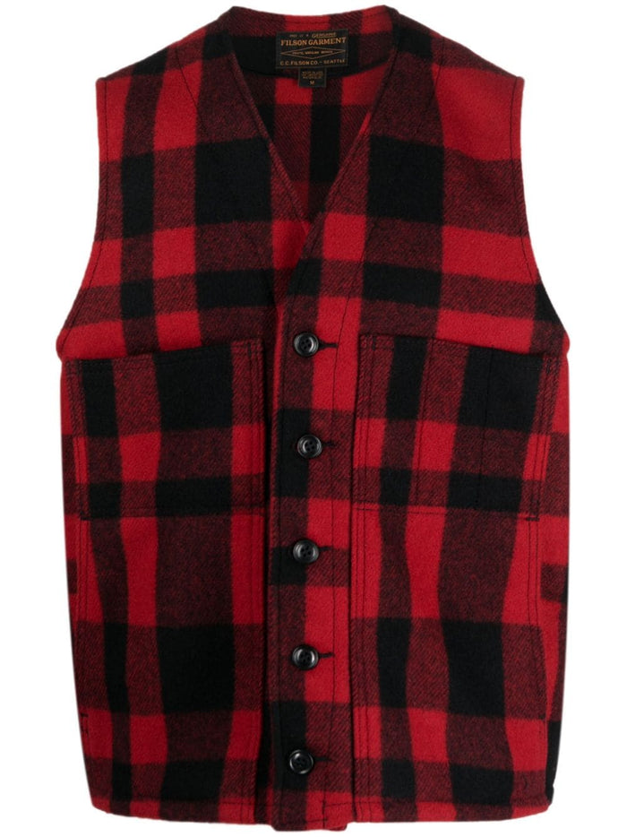 Filson Sweaters Red Wool