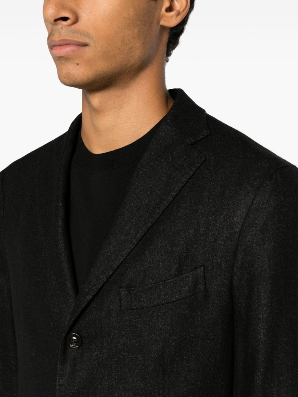 Boglioli Jackets Black Wool Polyester