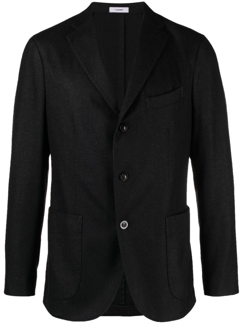Boglioli Jackets Black Wool Polyester