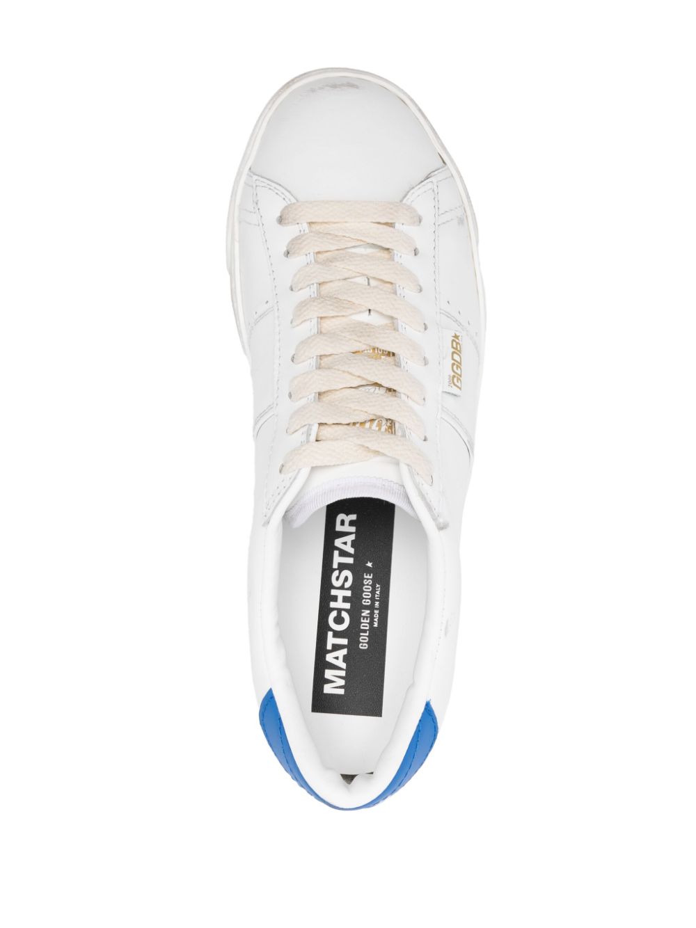 Golden Goose Sneakers Blue Lining: Polyester