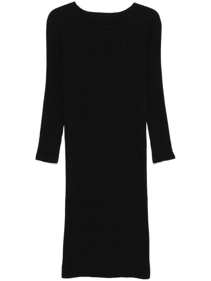 Issey Miyake Dresses Black Polyester
