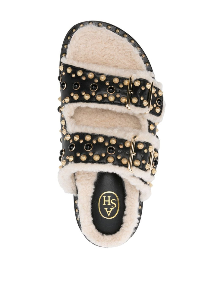 Ash Sandals Green Sole: Rubber