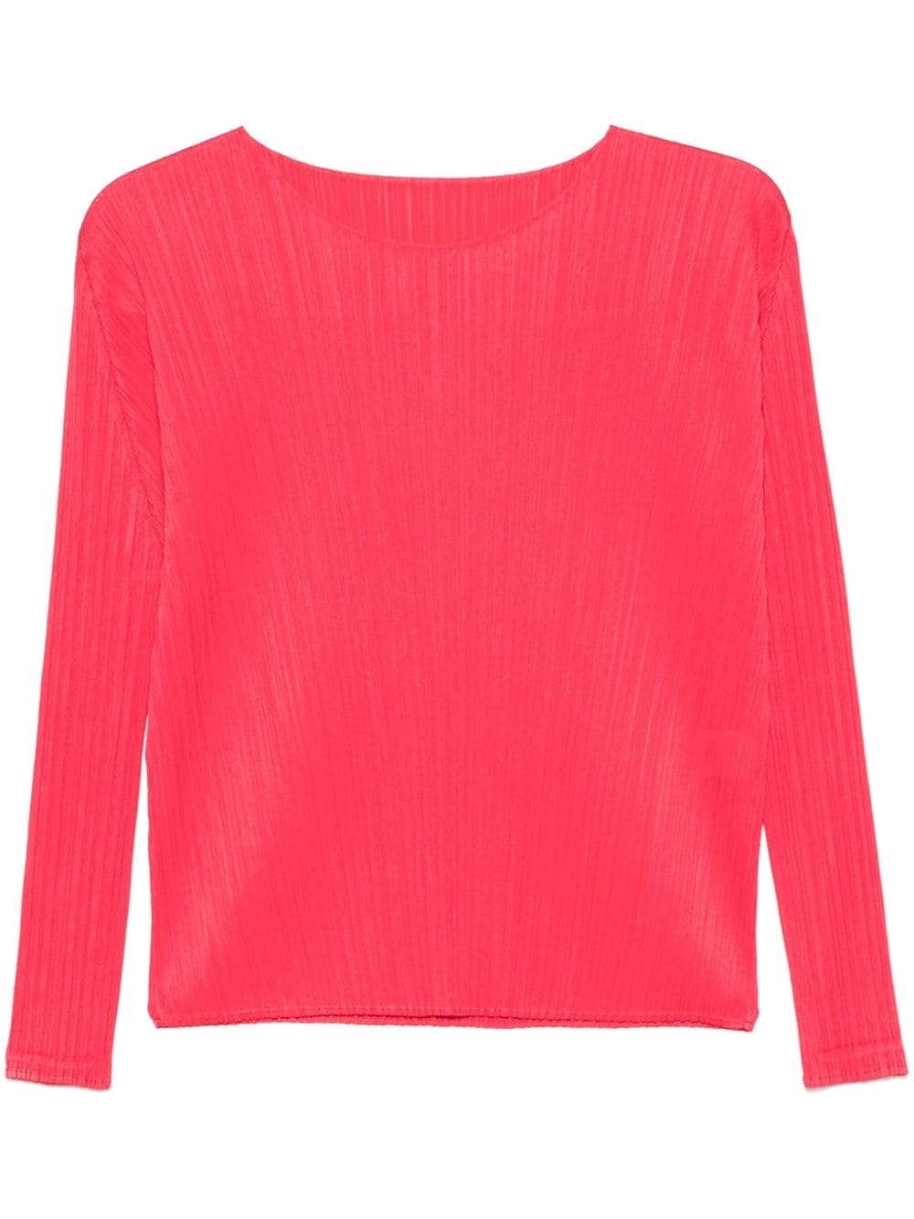 Pleats Please Sweaters Red Polyester