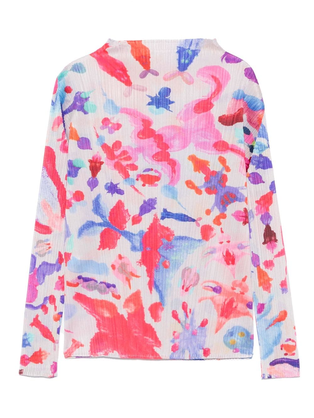 Pleats Please Sweaters Pink Polyester