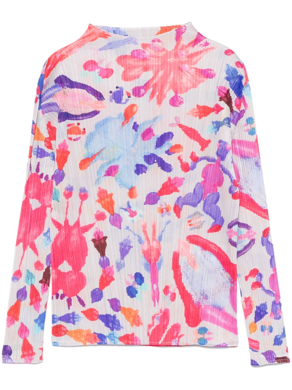Pleats Please Sweaters Pink Polyester