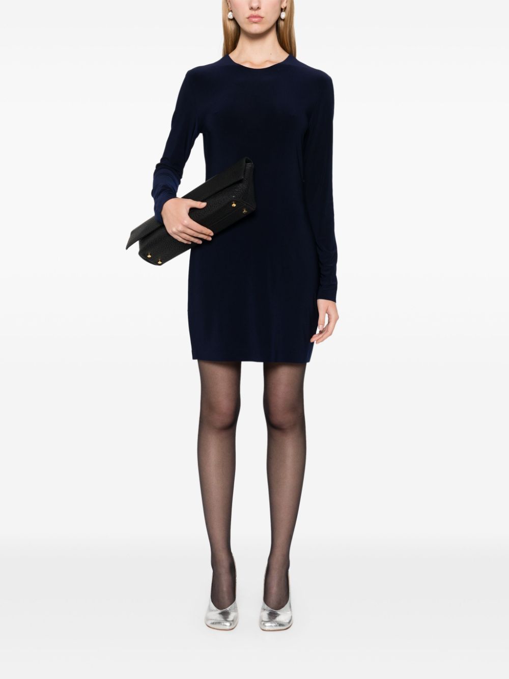 Norma Kamali Dresses Blue Polyester Spandex