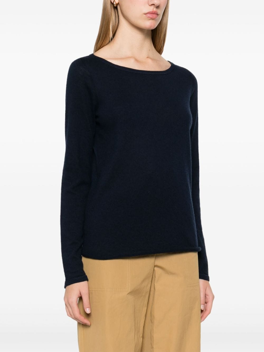 Majestic Sweaters Blue Cashmere