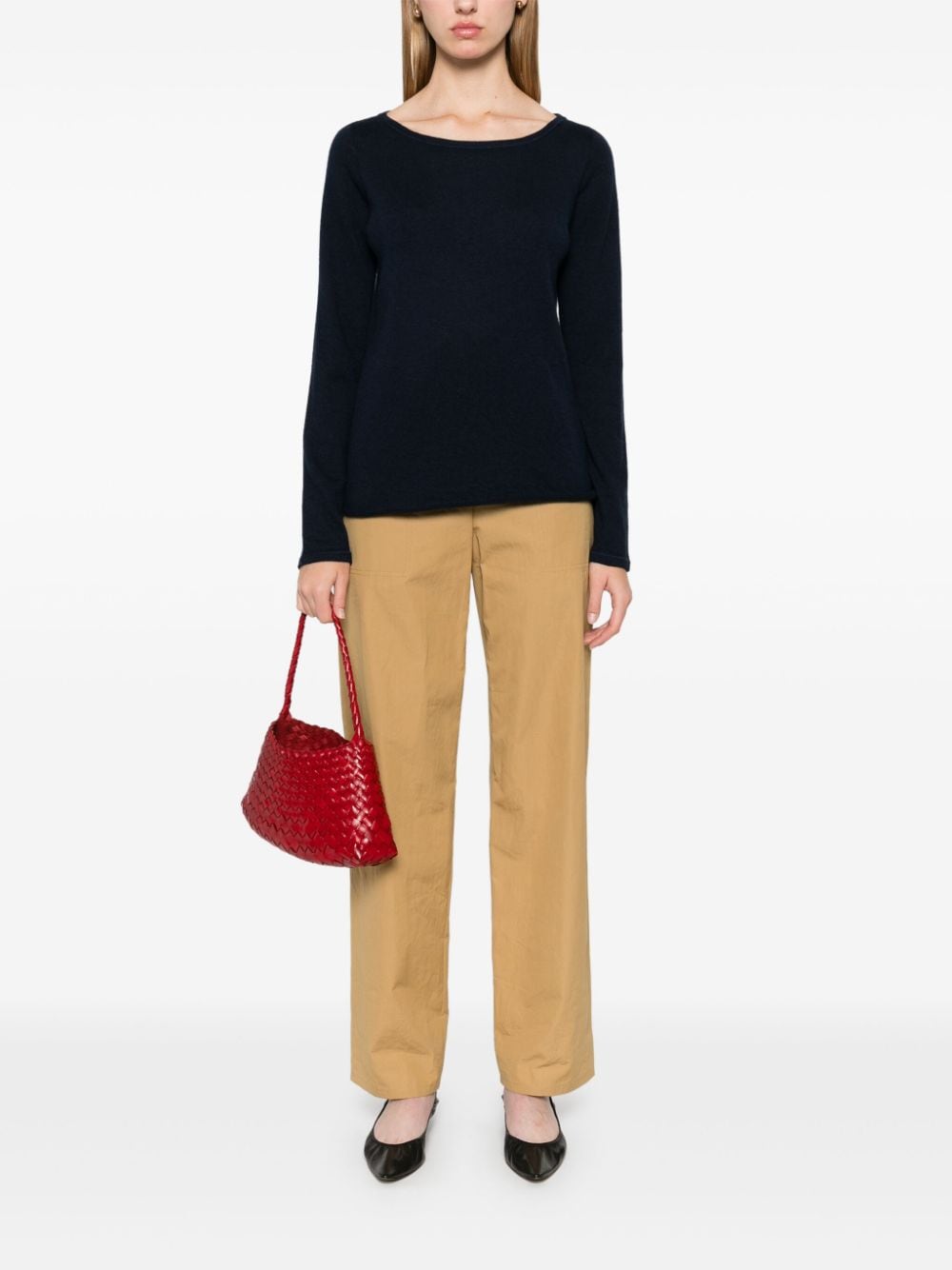 Majestic Sweaters Blue Cashmere