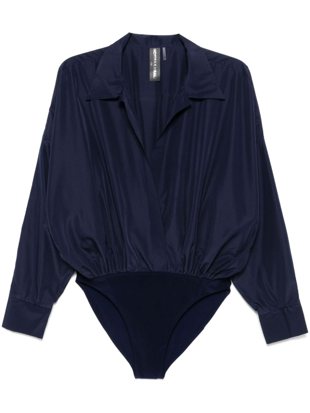 Norma Kamali Shirts Blue Polyester