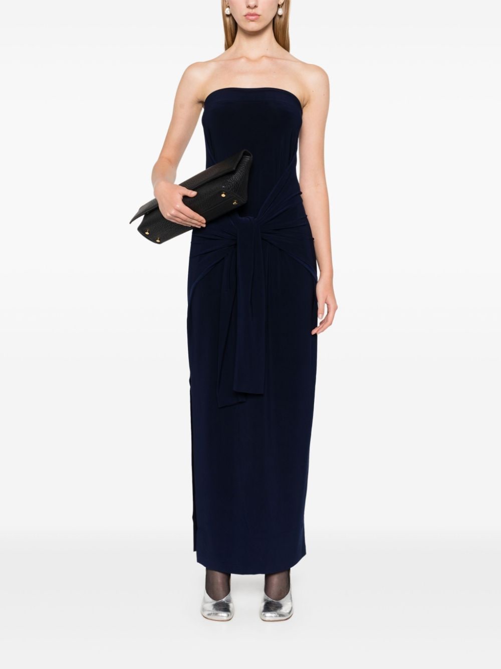 Norma Kamali Dresses Blue Polyester Spandex
