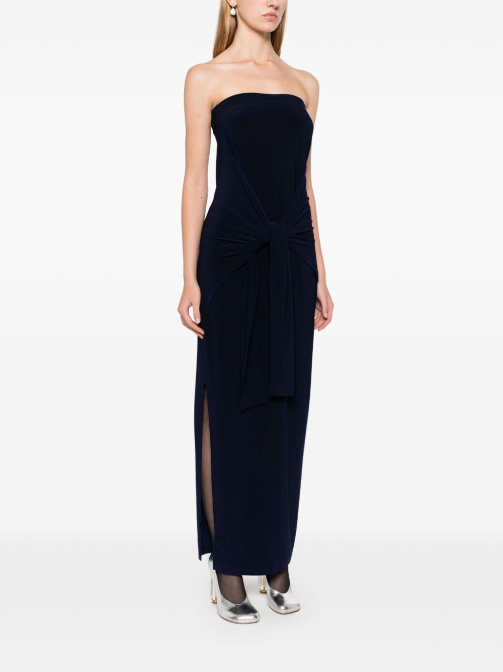 Norma Kamali Dresses Blue Polyester Spandex
