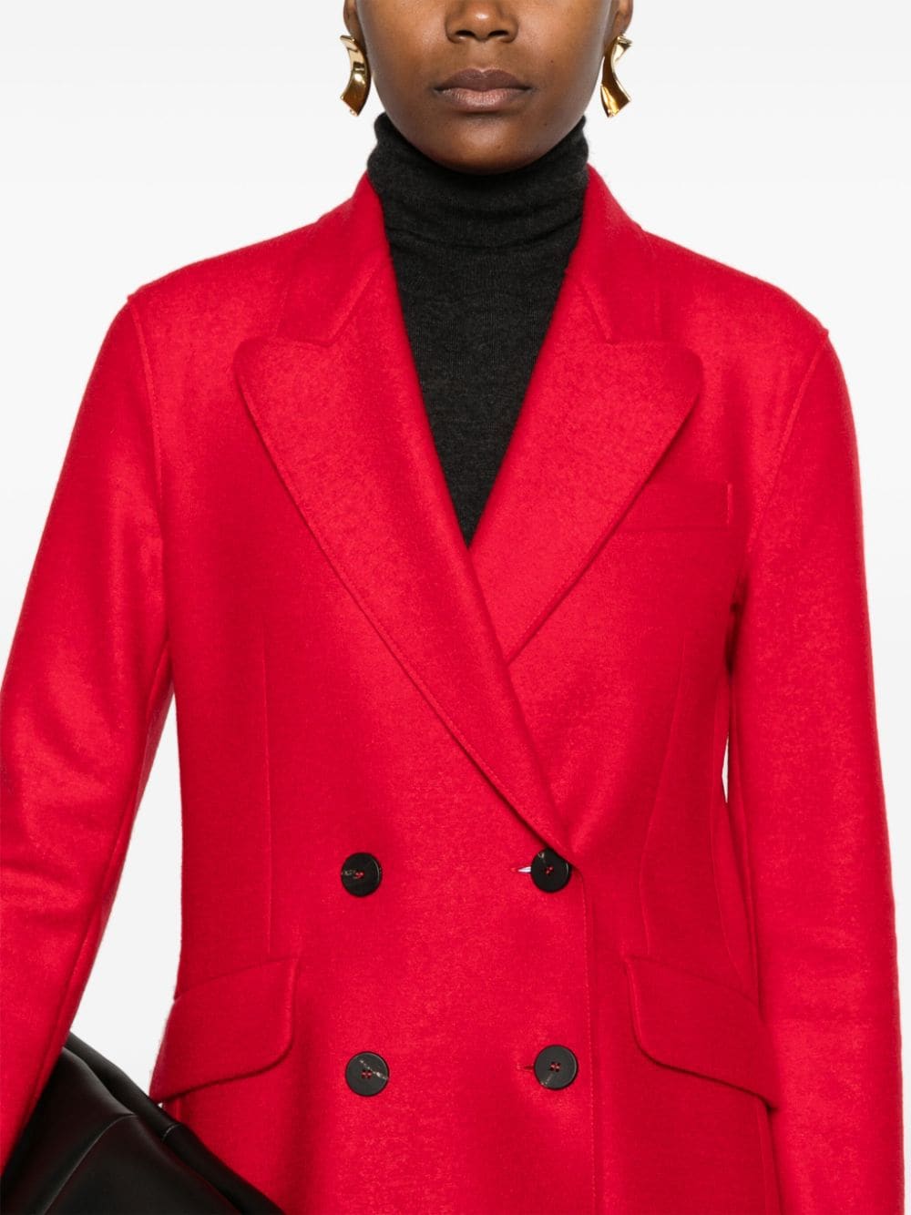 Harris Wharf London Jackets Red Virgin Wool