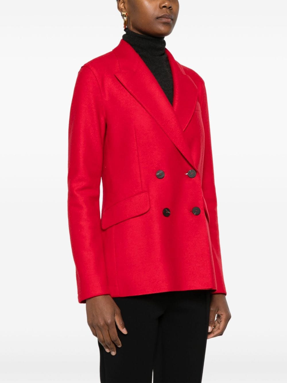 Harris Wharf London Jackets Red Virgin Wool