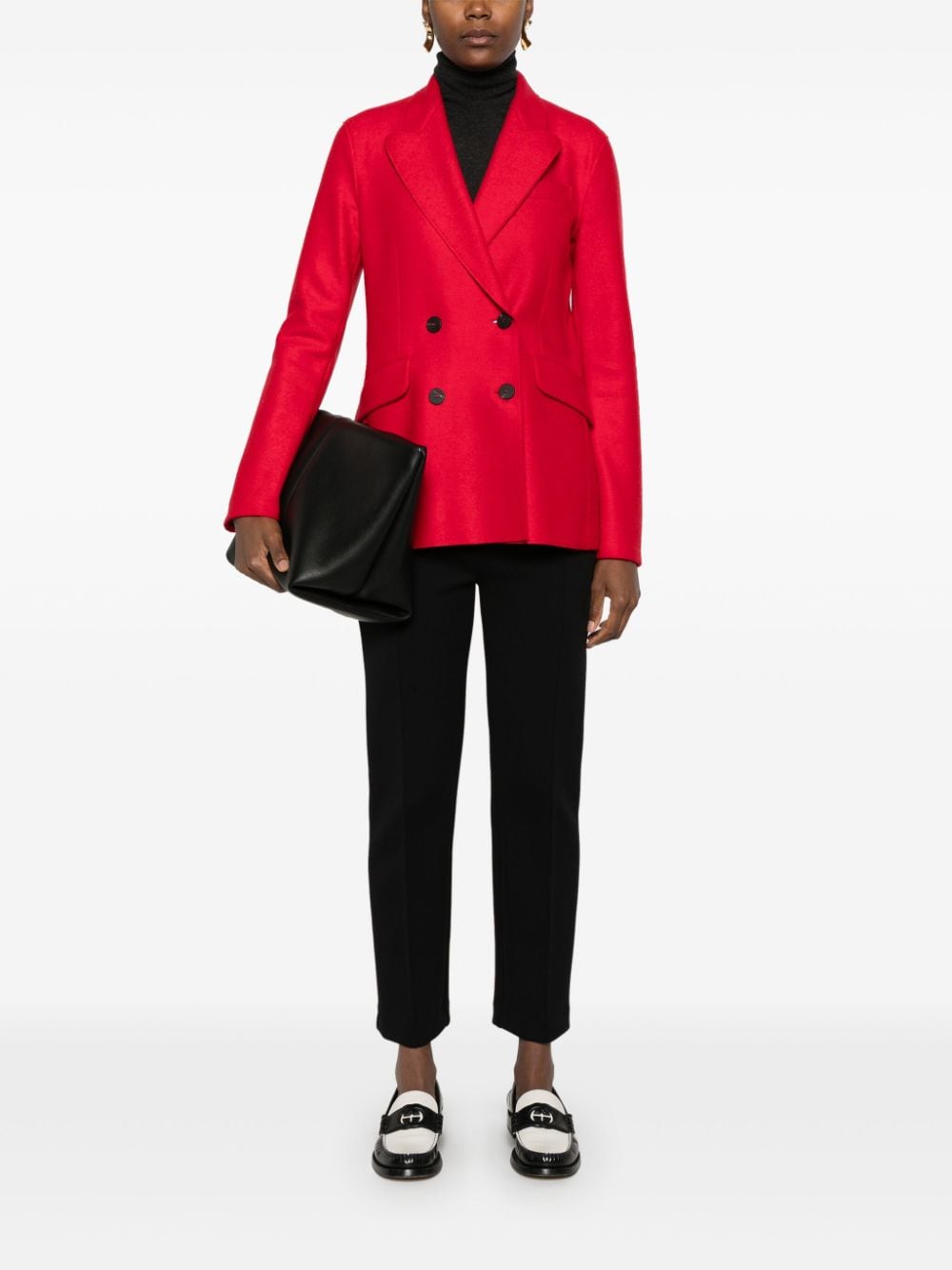 Harris Wharf London Jackets Red Virgin Wool