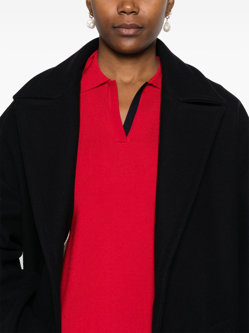 Golden Goose Coats Blue Outer: Virgin Wool