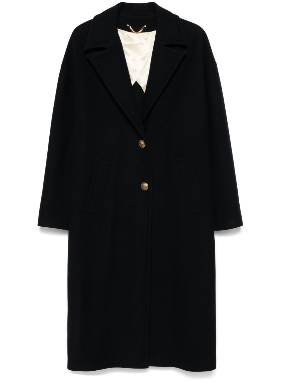 Golden Goose Coats Blue Outer: Virgin Wool