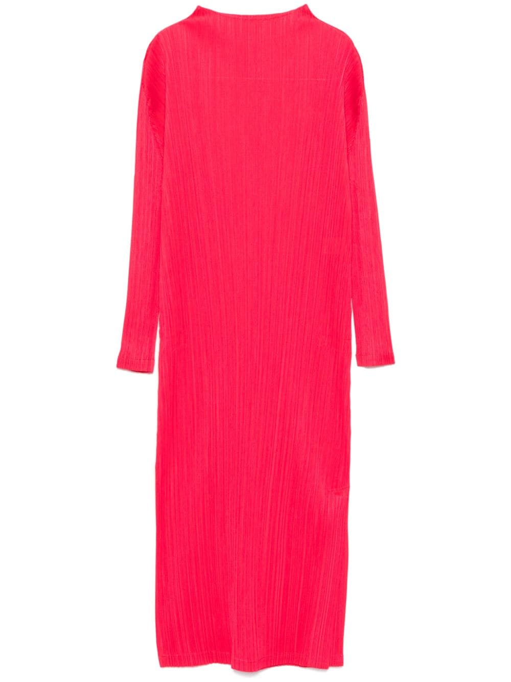 Pleats Please Dresses Red Polyester