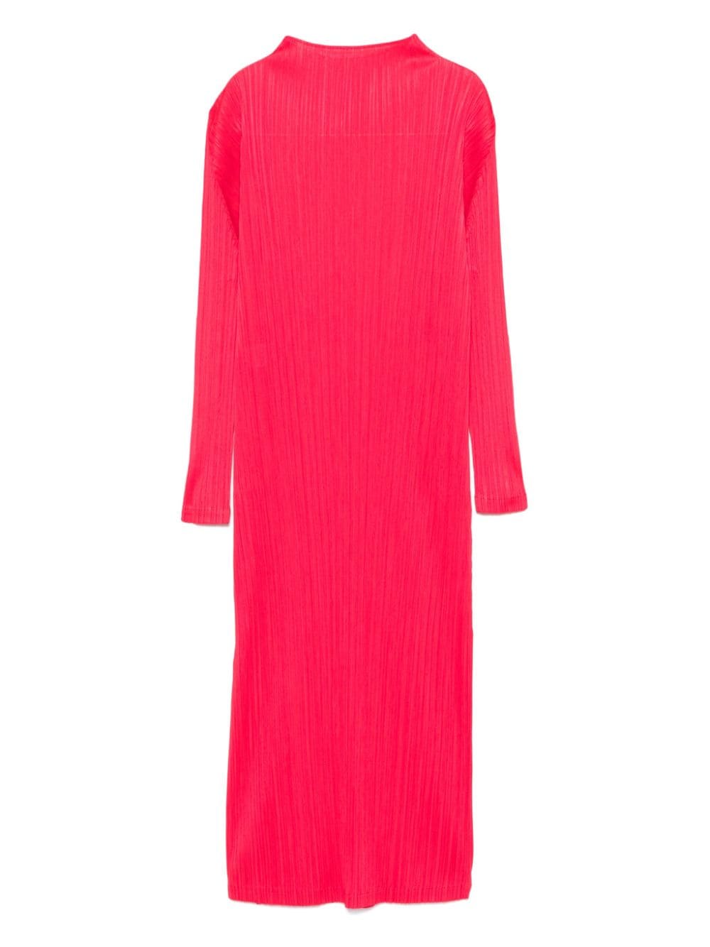 Pleats Please Dresses Red Polyester