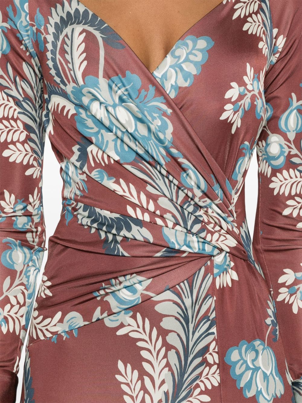 Etro Dresses Bordeaux Outer: Viscose