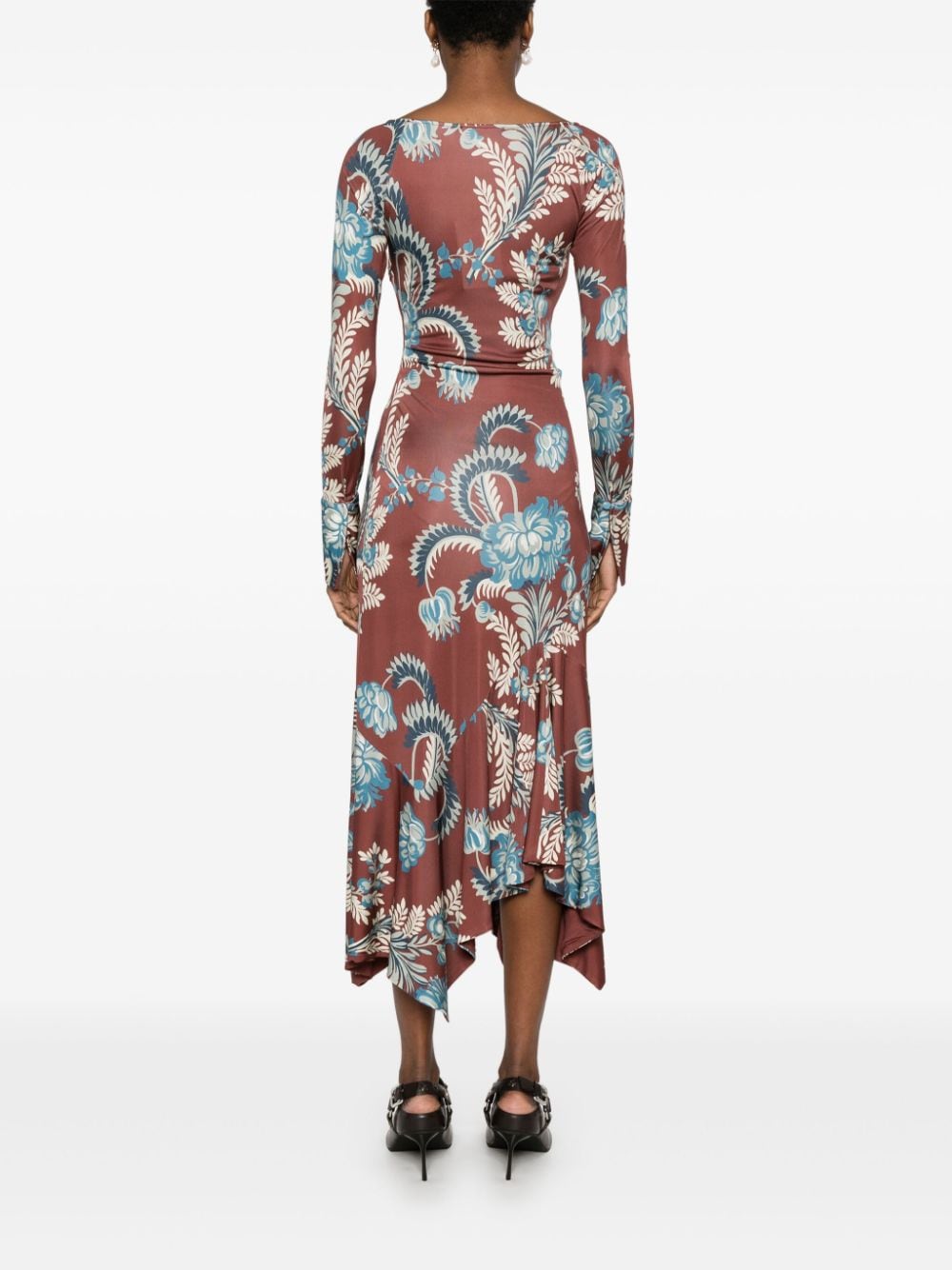 Etro Dresses Bordeaux Outer: Viscose